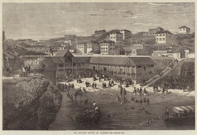 The Morning Lounge at Biarritz by Richard Principal Leitch